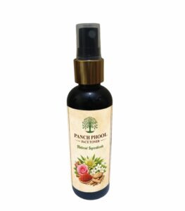 Panch Phool water base anti agene  face toner 100 ml